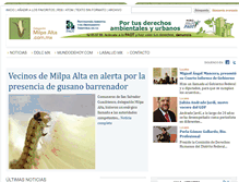 Tablet Screenshot of delegacionmilpaalta.com.mx